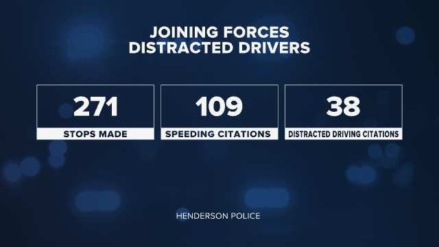 Distracted driving crackdown in Henderson
