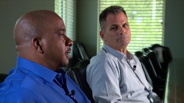 Cody Fletcher and Daniel Yarbrough, former telemarketers for a now-defunct medical device company in Delray Beach.