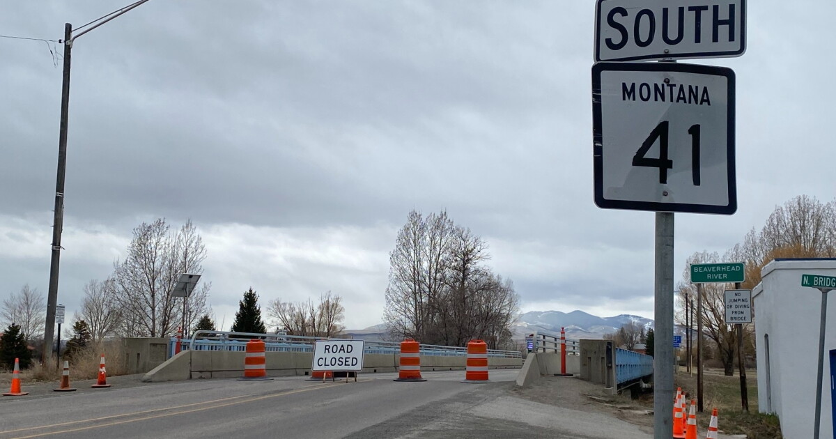 Road closed between Dillon and Twin Bridges after bridge fails inspection - Vimarsana News