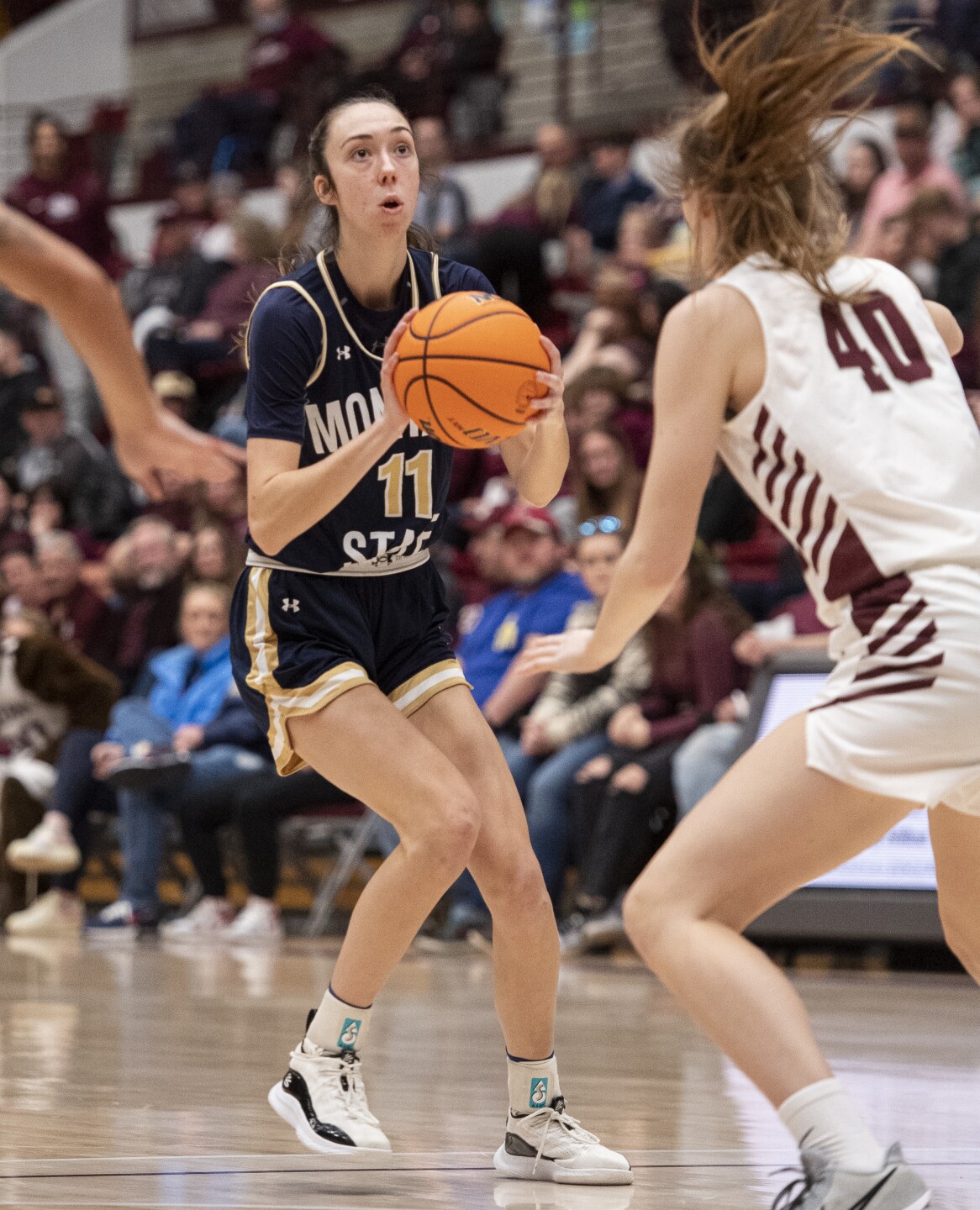 Photos Montana and Montana State women's CatGriz game