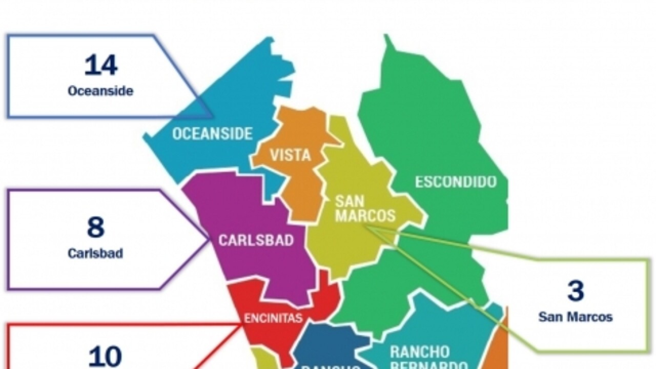 Drugs, guns, gang members netted in North San Diego County gang