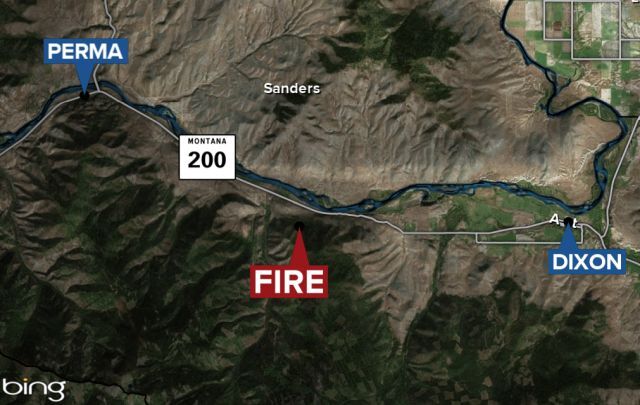 magpie rock fire map