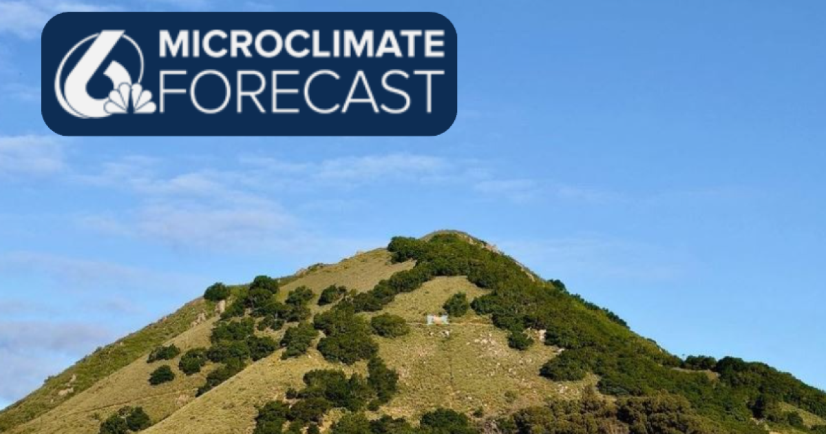 Coast Humidity Slightly cooler temperatures and humidity across the Central Coast