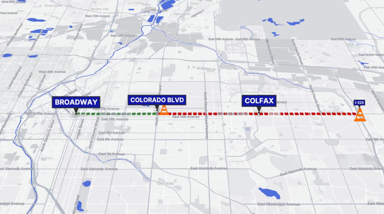 East Colfax BRT project