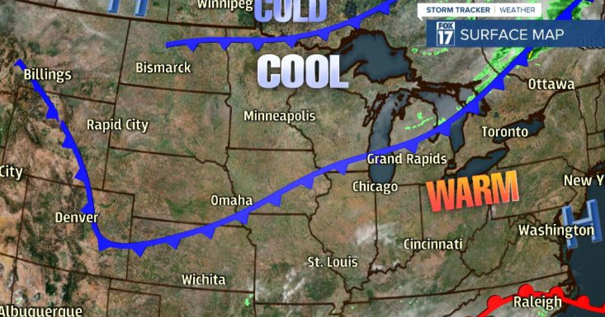 Coldest air of the season arriving in time for the weekend