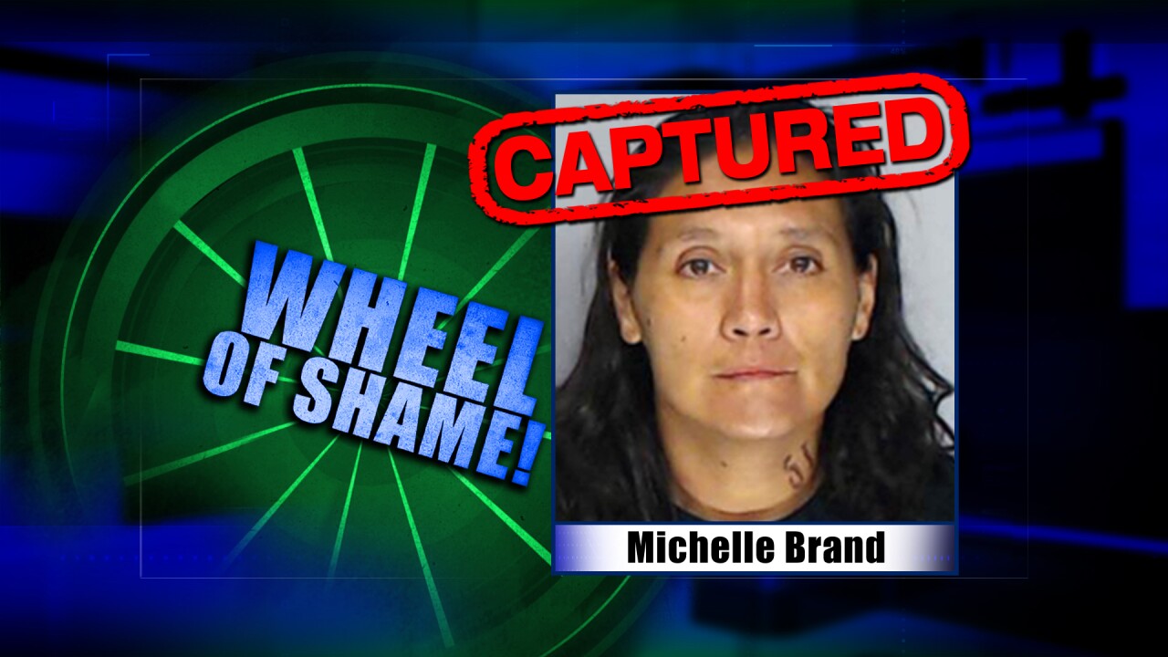 Wheel Of Shame Fugitive Arrested: Michelle Brand