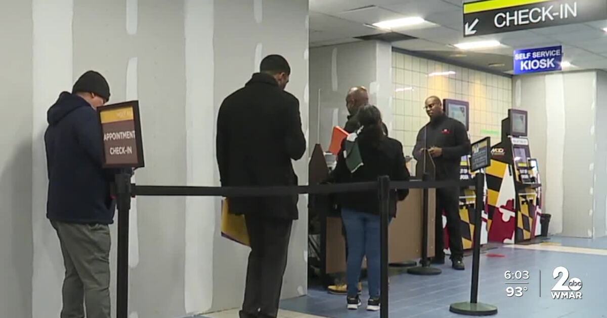 Maryland vehicle registration fees going up for the second year in a row