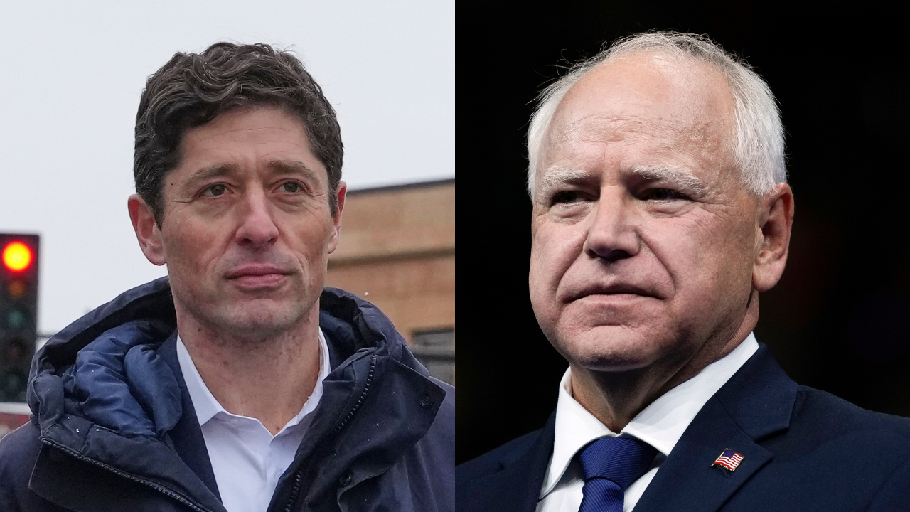 Minneapolis Mayor Jacob Frey and Minnesota Gov. Tim Walz