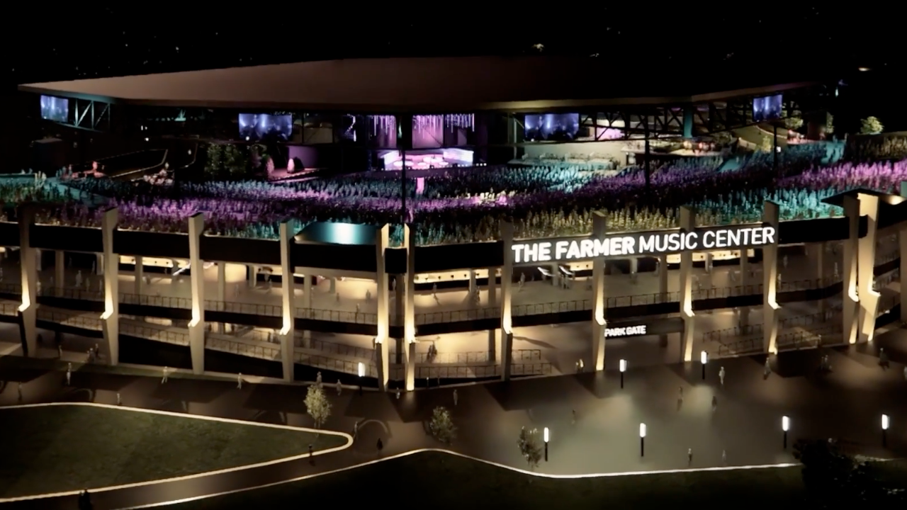 Project leaders offer first look at Farmer Music Center development as questions loom on city funding