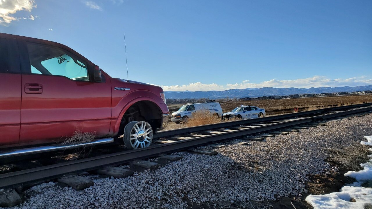 Larimer County deputies searching for suspect who stole two pickup trucks before taking off on stolen bicycle