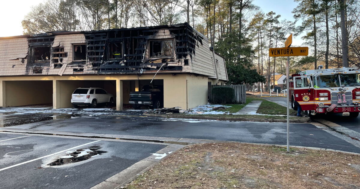 Dog dies in Newport News apartment fire on Ventura Way - Vimarsana News