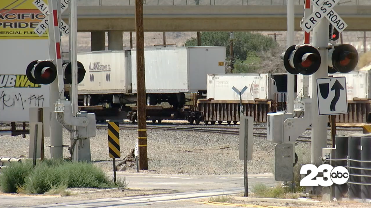 Railroad Tracks in Mojave, Calif. (FILE)