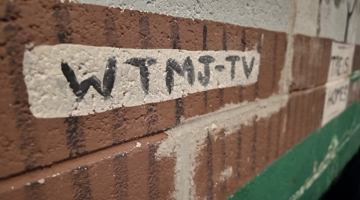 WMTJ is included in the basement mural