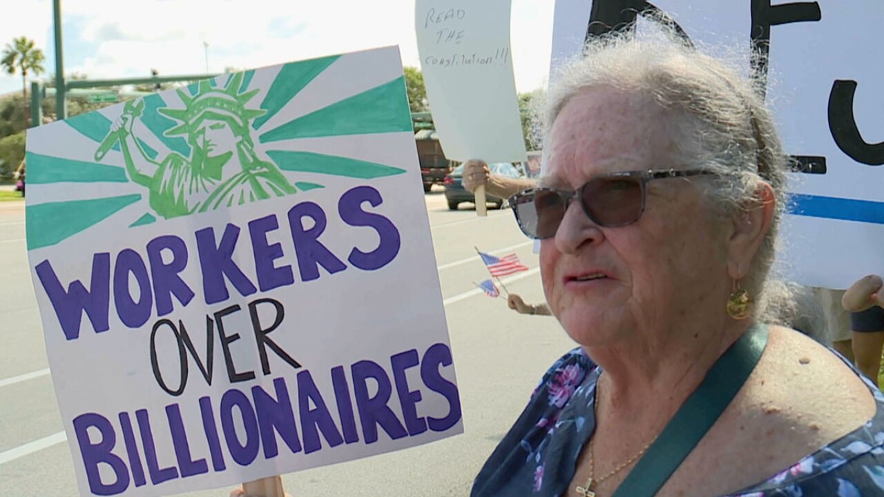 Labor Day protest 