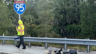 I-95 crash cleared PBG