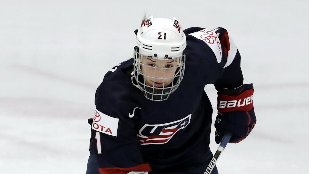 Hilary Knight Team USA women's hockey