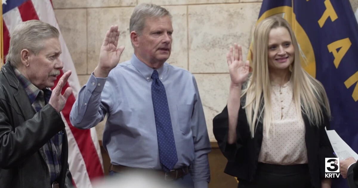 Cory Reeves Newly-elected Great Falls officials sworn-in