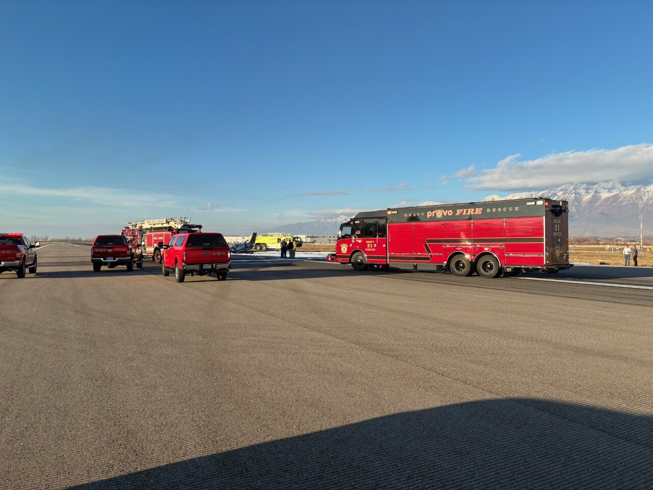 Provo Airport plane fire