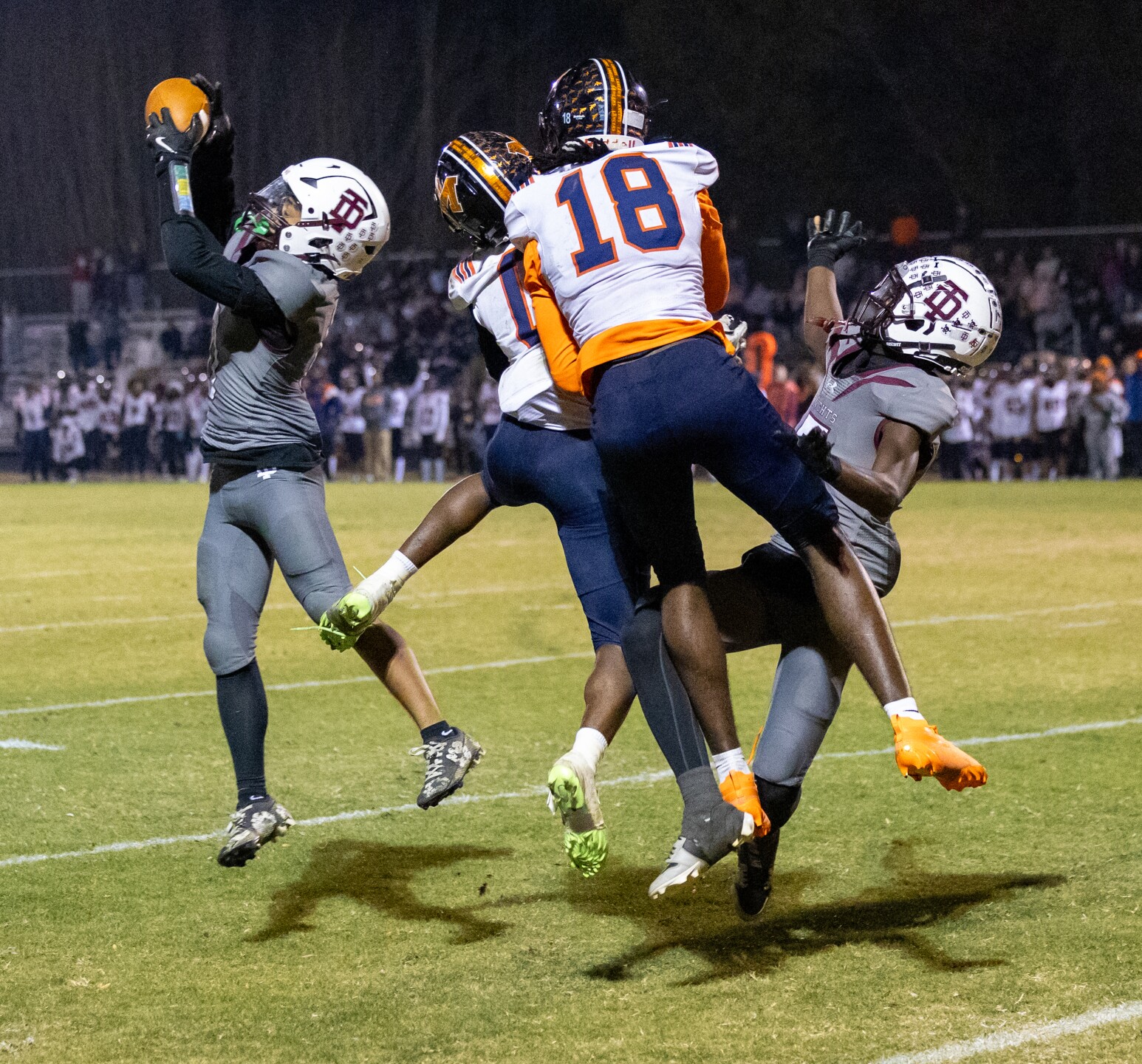 Thomas Dale wins on 99-yard pick-6 as time expires in stunning playoff upset