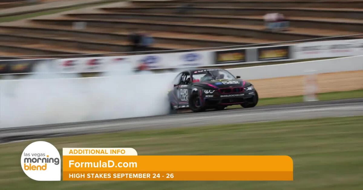 Formula Drift Brings Tire Smoke to Las Vegas