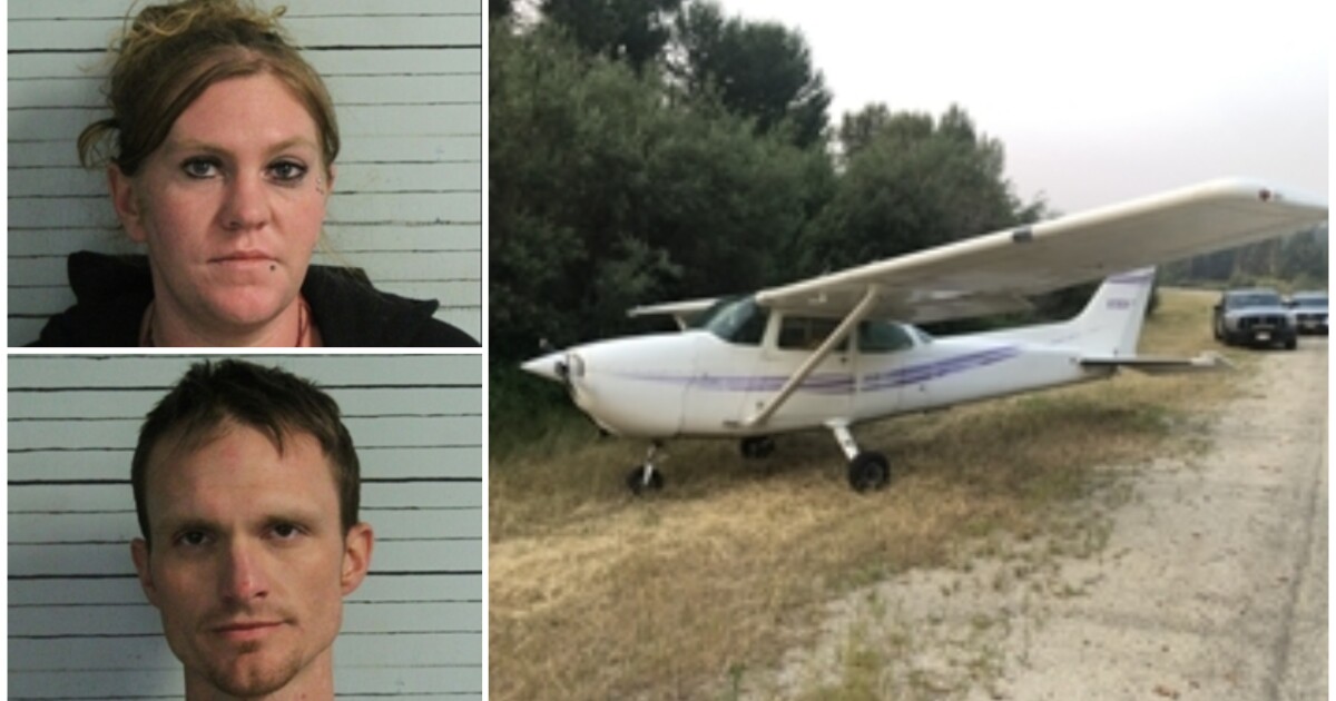 2 people arrested for allegedly stealing a plane in Helena