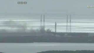 SpaceX rocket explosion aftermath