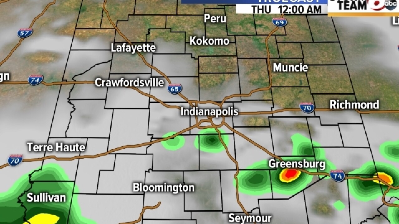 TIMELINE: When to expect severe weather today
