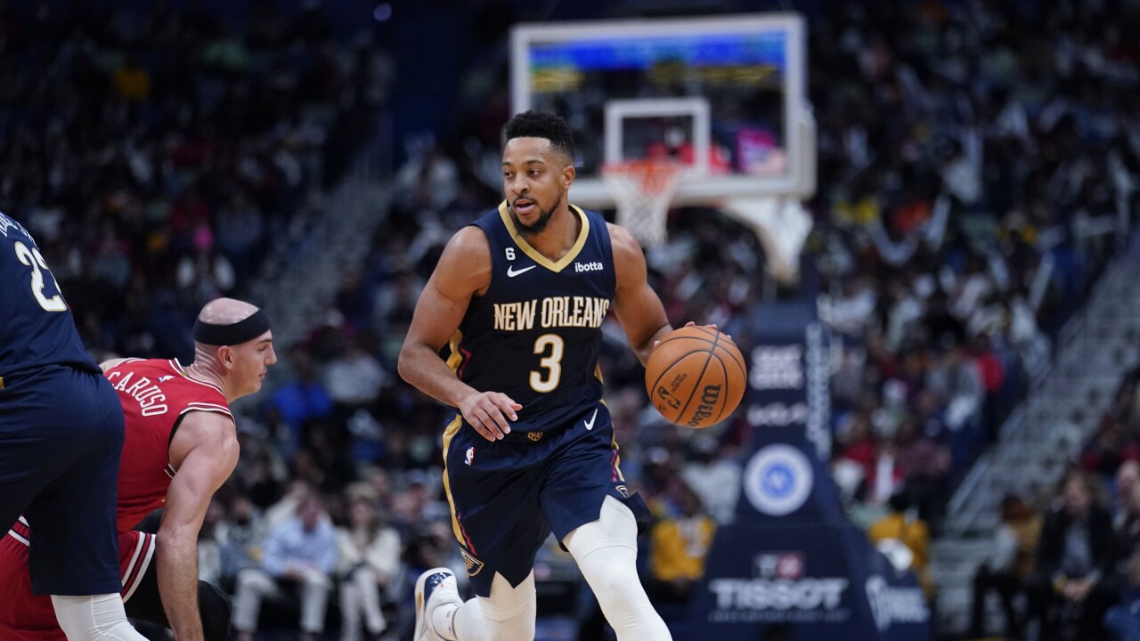 CJ McCollum scores 23 points, Pelicans top Bulls 124110