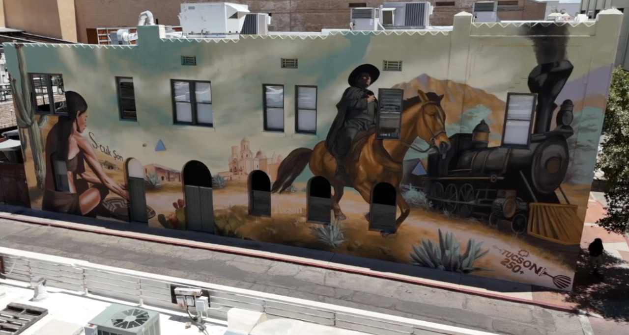 Camila Ibarra's Tucson 250+ mural