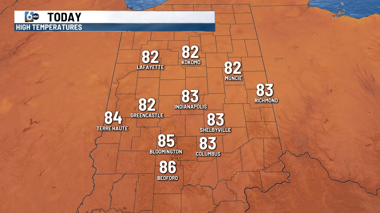 Another great day before rain chances rise later this week
