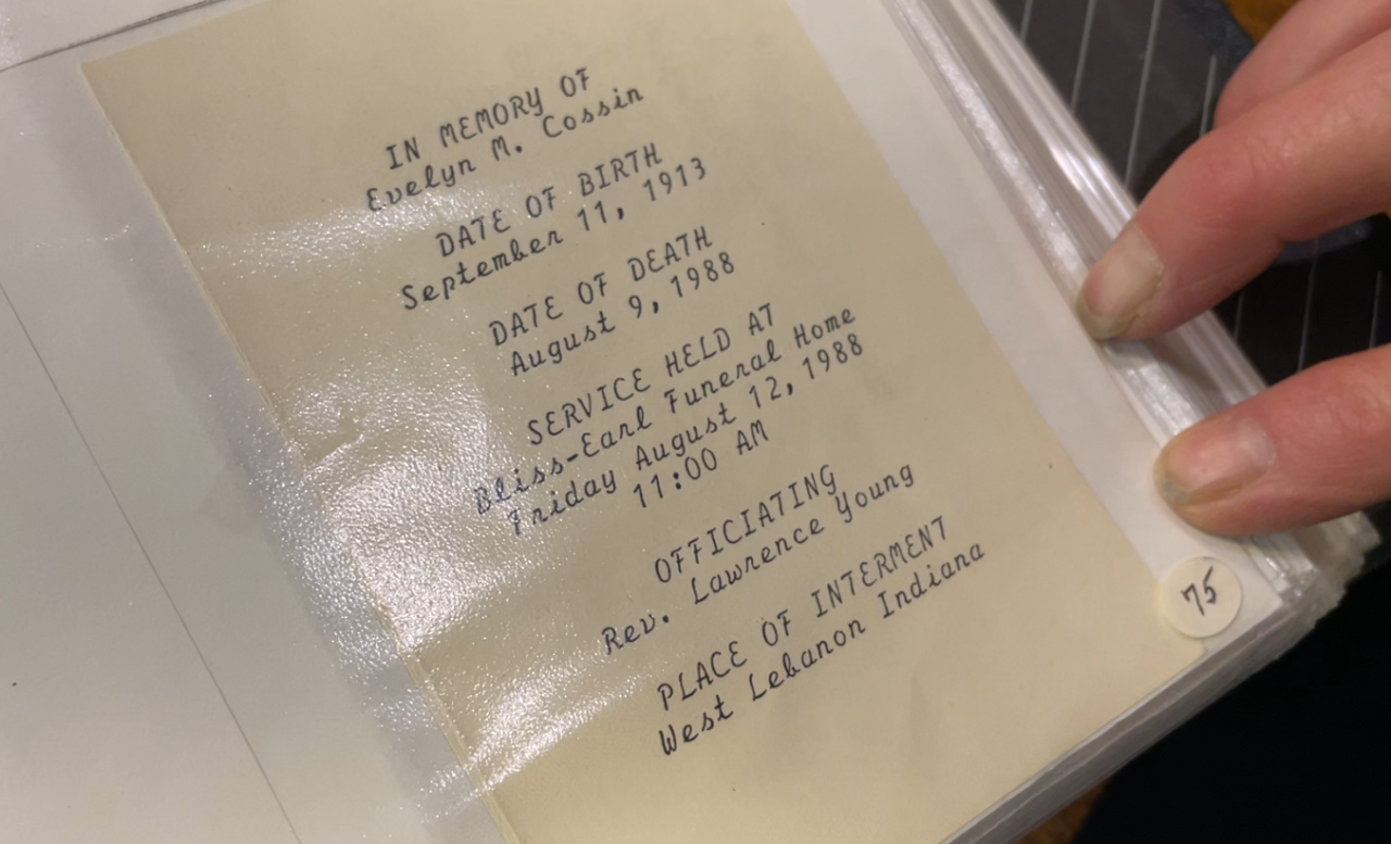 Cossin memorial note