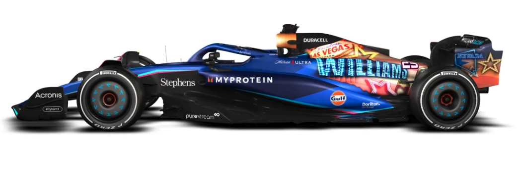 Formula 1 Las Vegas Grand Prix - Williams Racing livery 2023
