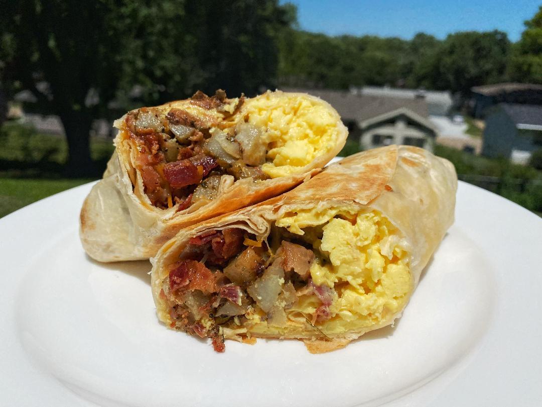 Wonton Jon's Traditional Burrito