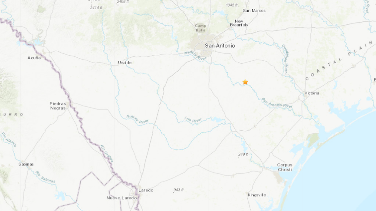 2.9magnitude earthquake strikes South Texas near San Antonio