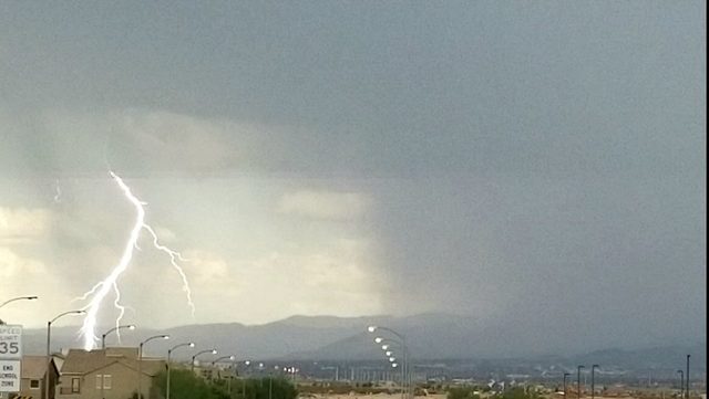 PHOTOS: Weather photos from around Las Vegas