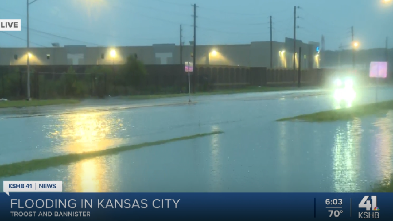 Bannister and Troost flooding