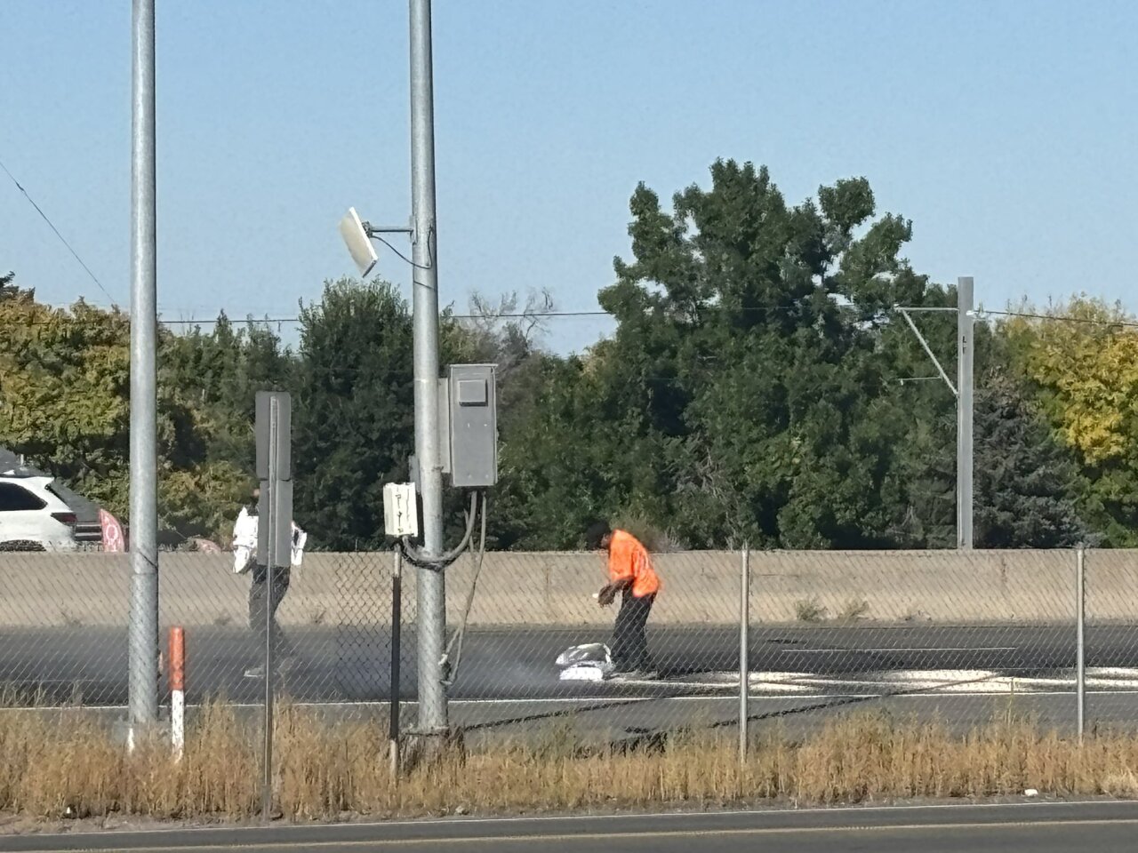 Extended closure expected on eastbound US 6 after semi goes over the bridge on I-70 near Golden police say_fuel spill.jpeg