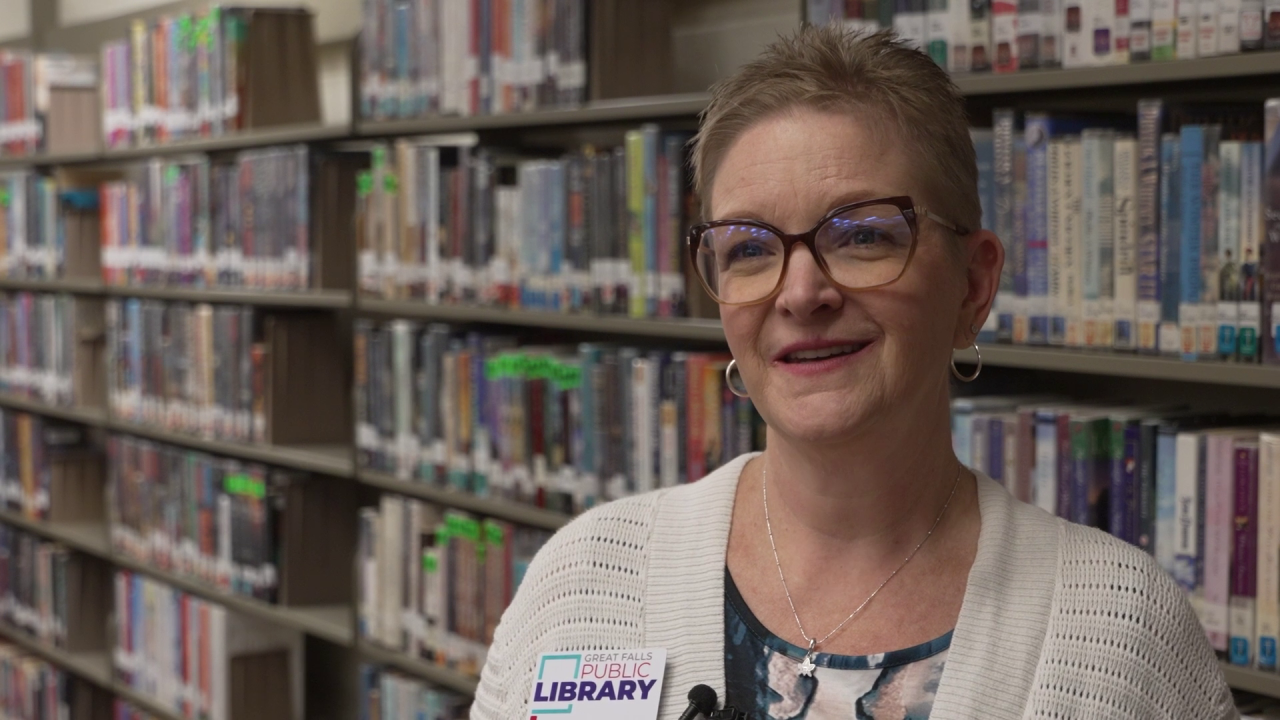 Great Falls Public Library Director Amy Dissmeyer
