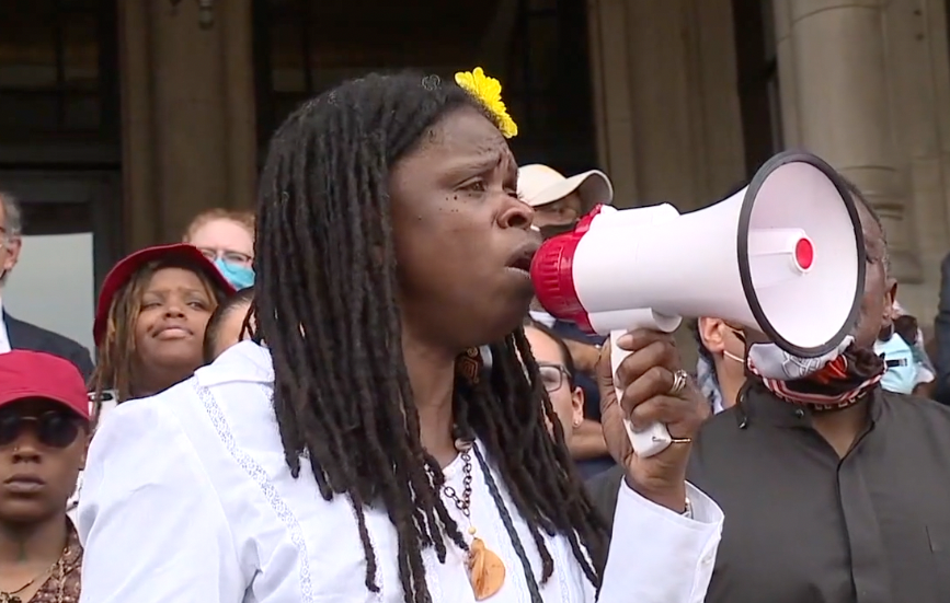 The city of Cincinnati hired community activist Iris Roley as a consultant in 2022.