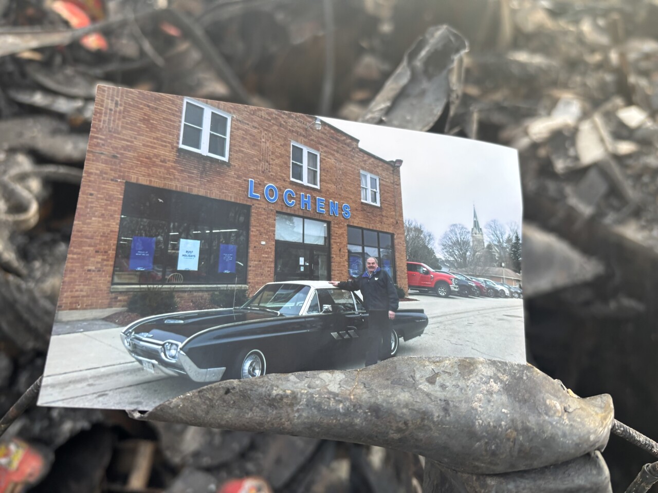 Town of Trenton man's classic car collection incinerated in shed fire