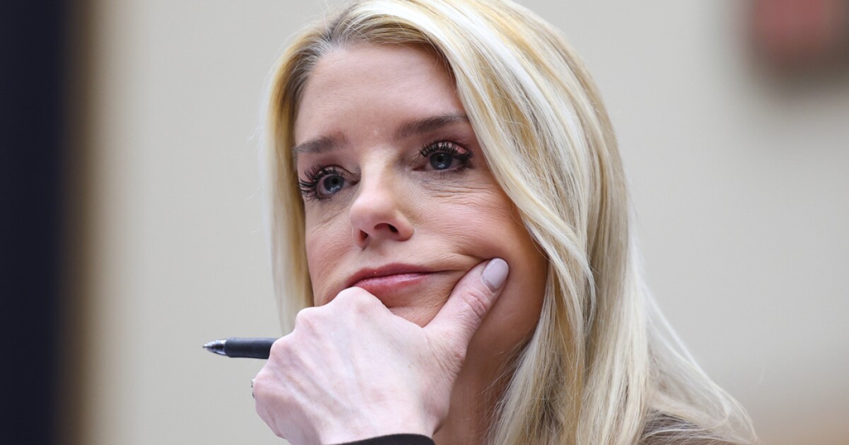 House panel votes to subpoena AG Pam Bondi in Epstein probe
