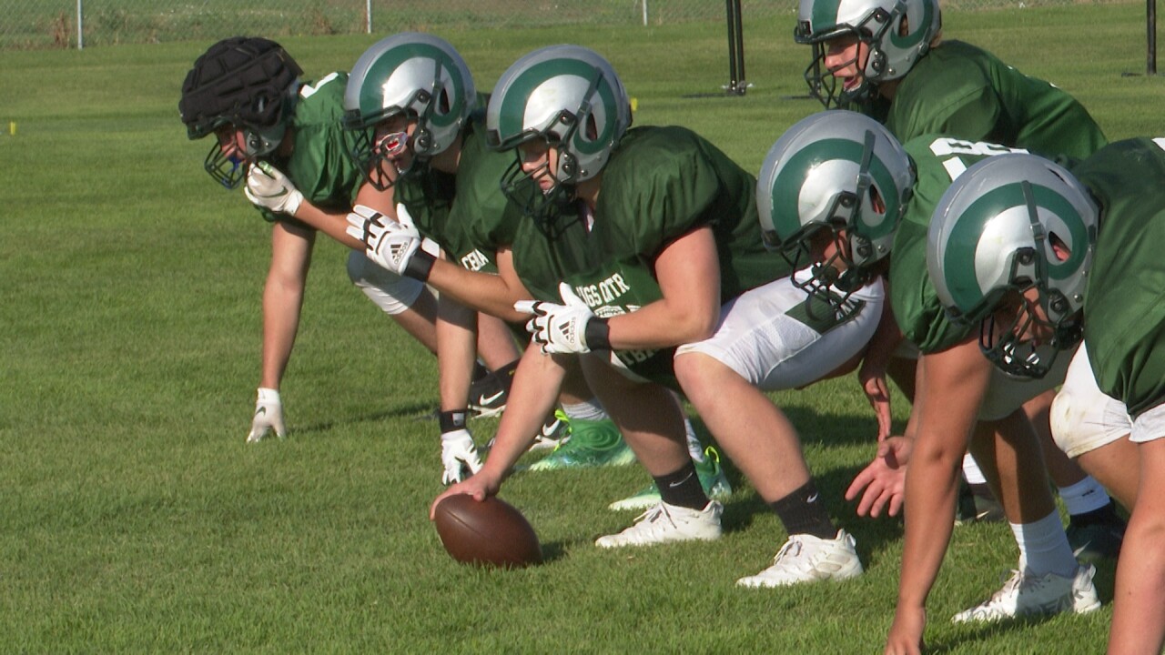 Billings Central O-line