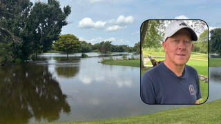 Germantown golf course under water as flooding impacts Washington County