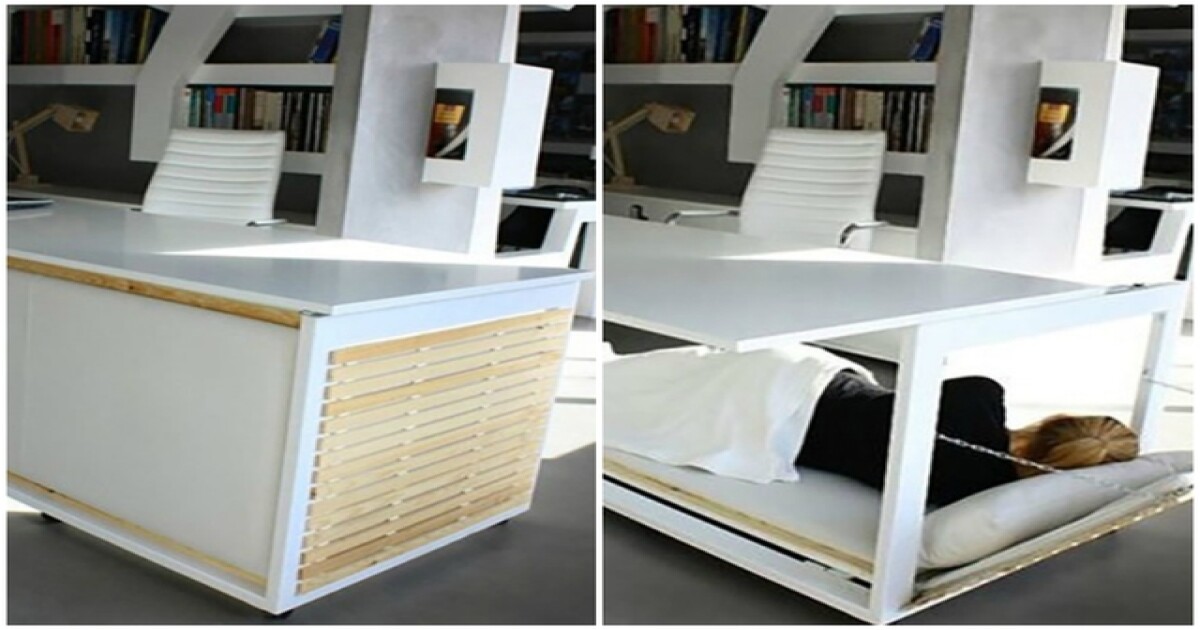 Could the 'nap desk' change the way we work?
