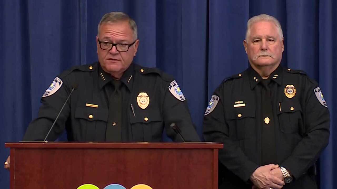 West Palm Beach Police Chief Tony Araujo holds a news conference on July 31, 2026.