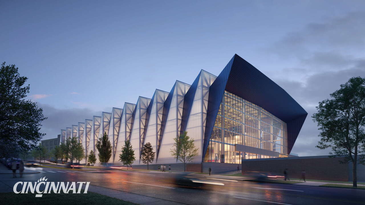 UC Indoor Practice Facility Rendering
