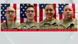 Officials identify 4 US service members killed in Iran conflict