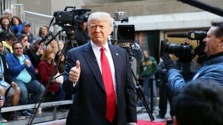 Donald Trump on the "Today" show.