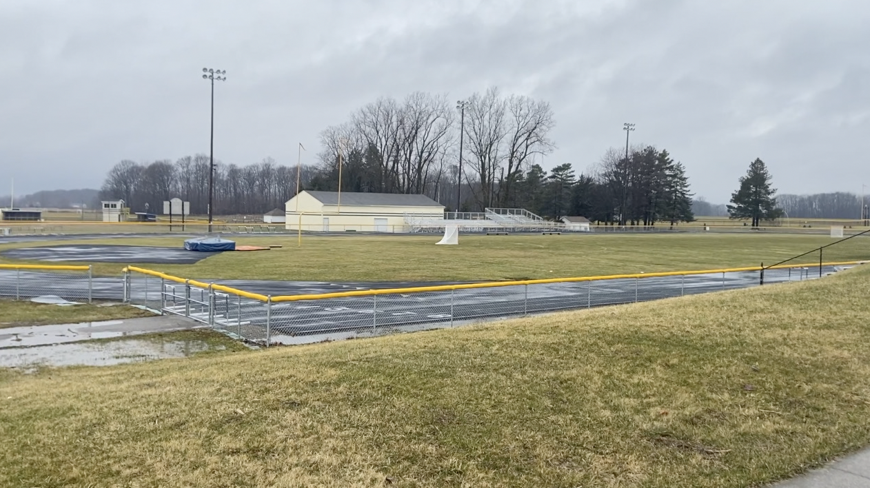 Ovid-Elsie high school football field
