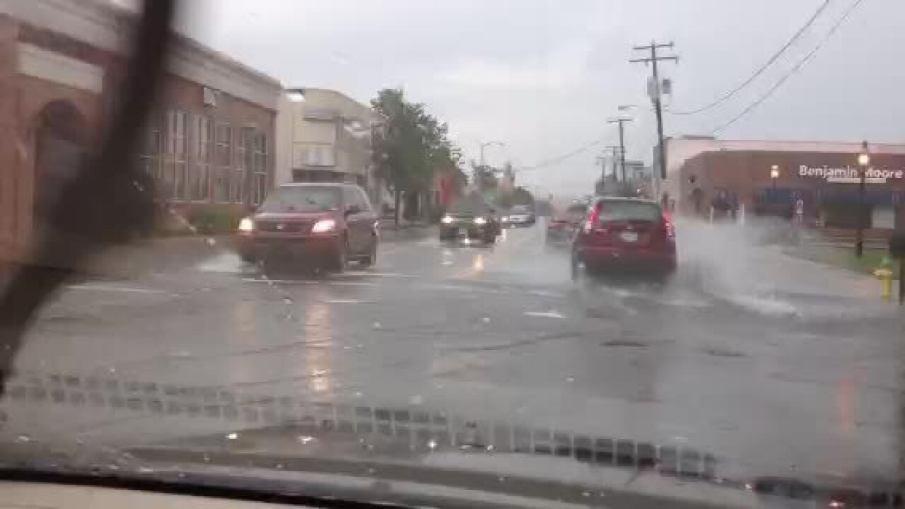 Raw video: Flooding at 21st and Colonial in Norfolk